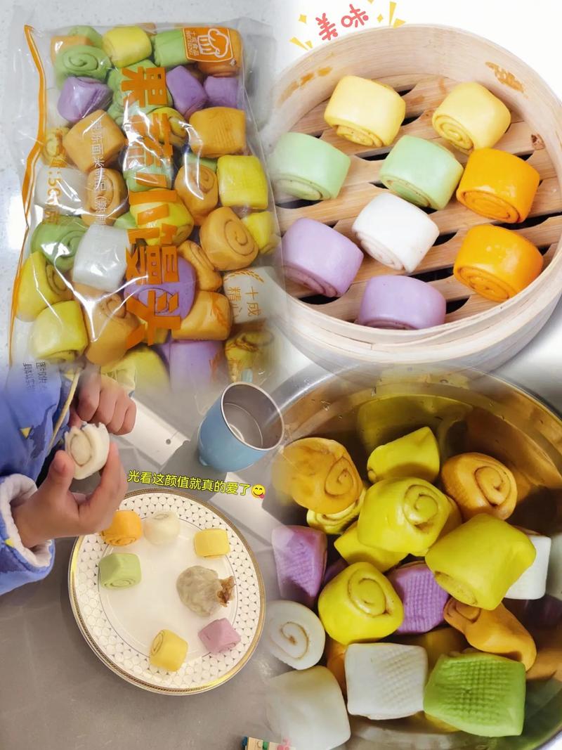 颜值与美味并存 果蔬夹心豆沙小馒头的魅力